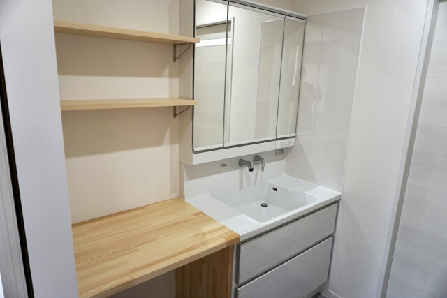 洗面台リフォームにおける収納の重要性